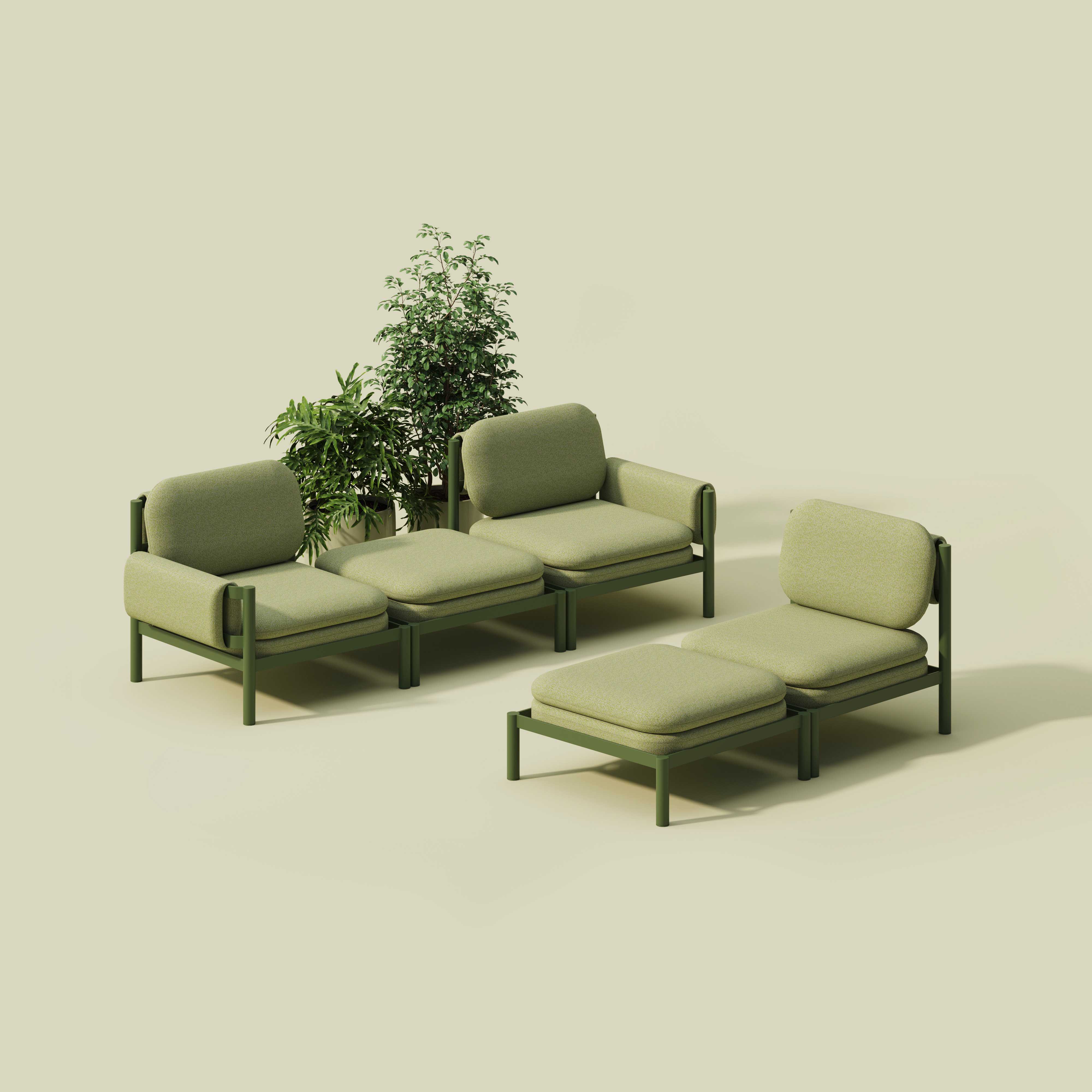 Лежак left/right